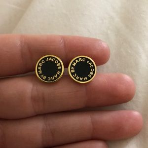 Marc Jacob black and gold earrings!